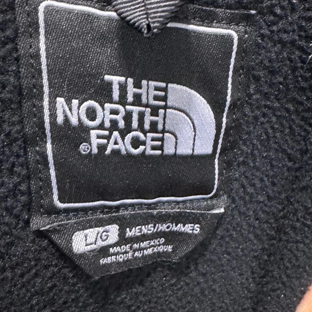 The North Face Men's Black Fleece Jacket with hood size large